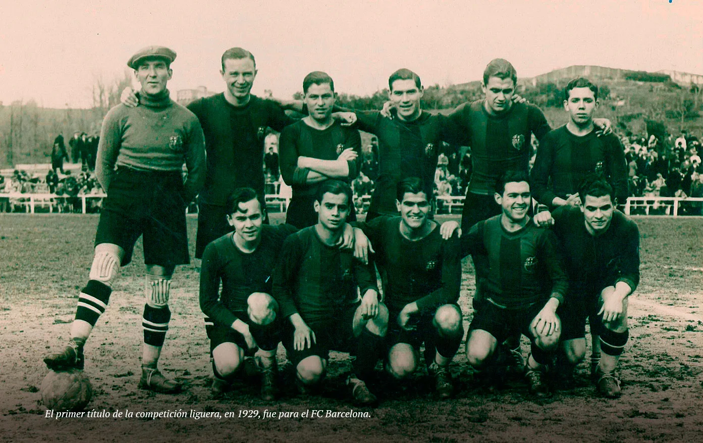 Барселона-1929 – перший чемпіон Іспанії