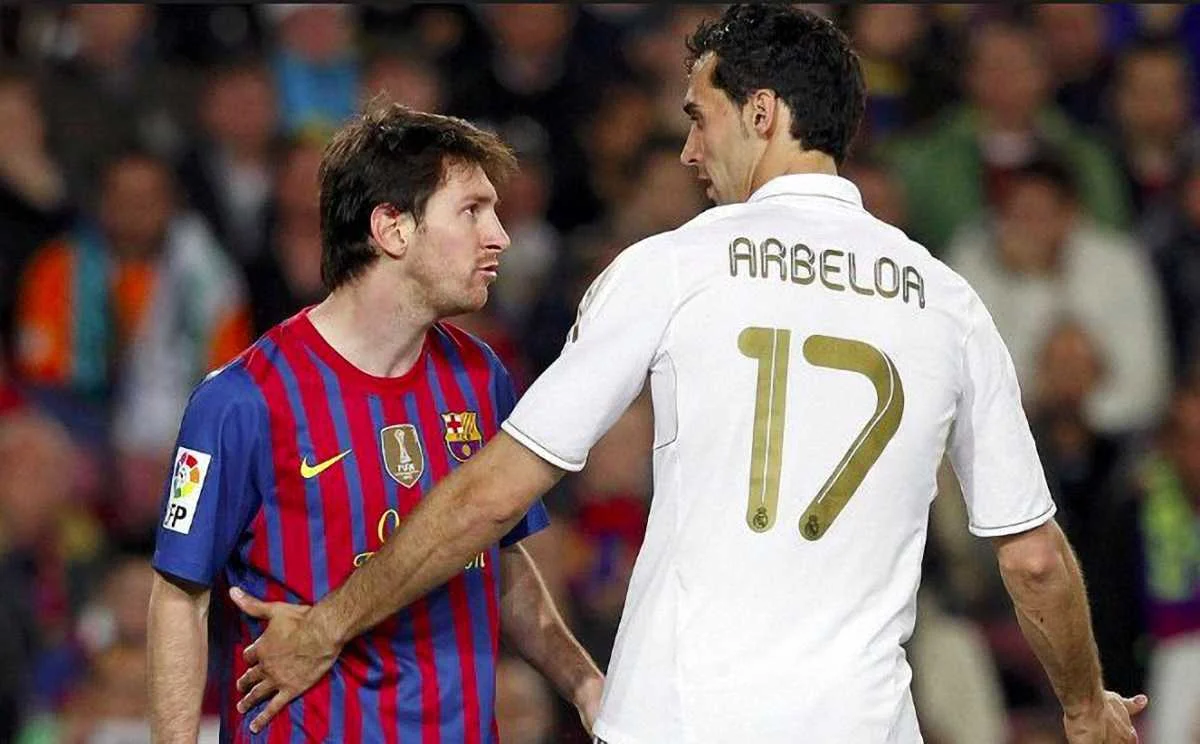 Лионель Месси и Альваро Арбелоа / соцсети