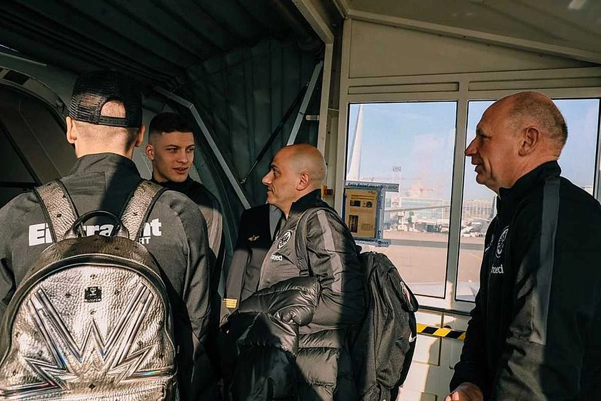 Айнтрахт прибув у Харків / ФК Айнтрахт Франкфурт