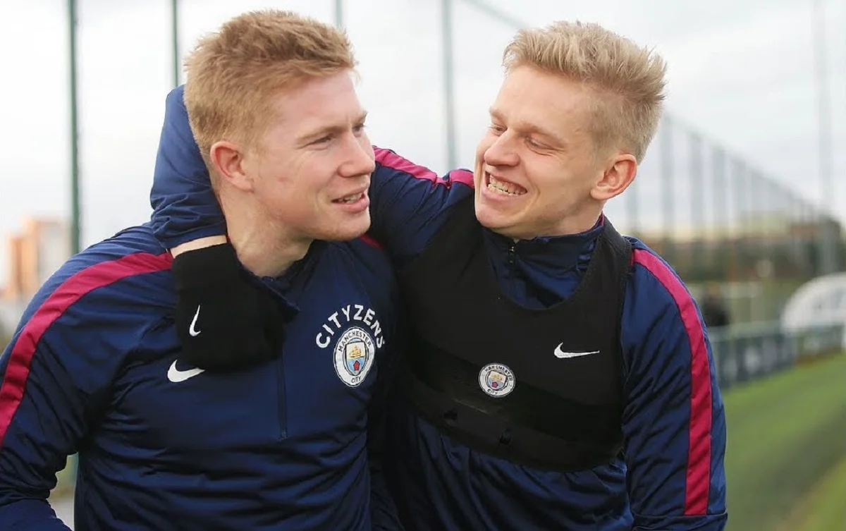 Олександр Зінченко та Кевін де Брюйне / Манчестер Сіті