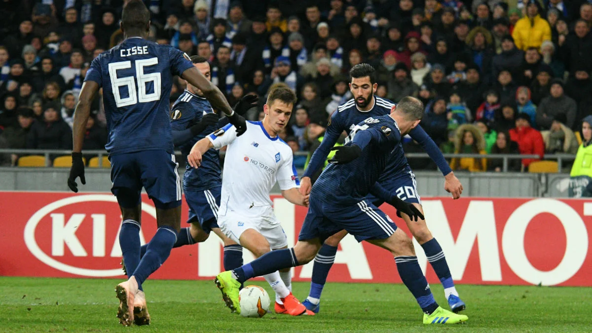 Динамо – единственная украинская команда в 1/8 финала Лиги Европы