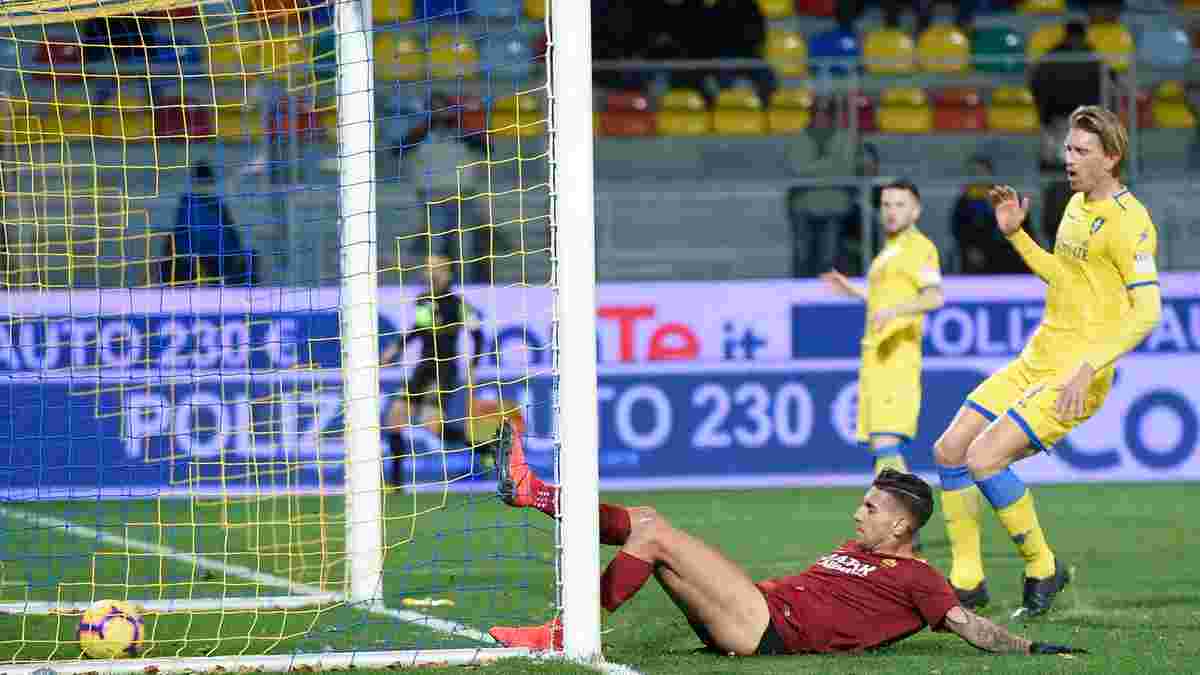 Рома вырвала победу над Фрозиноне: 25 тур Серии А, матчи субботы