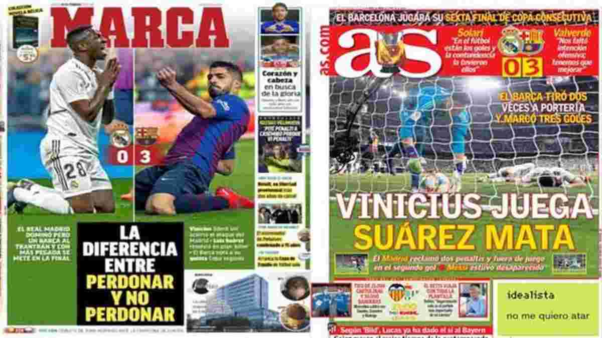Чому стадіон Реала потрібно перейменувати у "Барсабеу", а Вінісіус не коштує 200 млн євро: іспанські ЗМІ – про Класіко