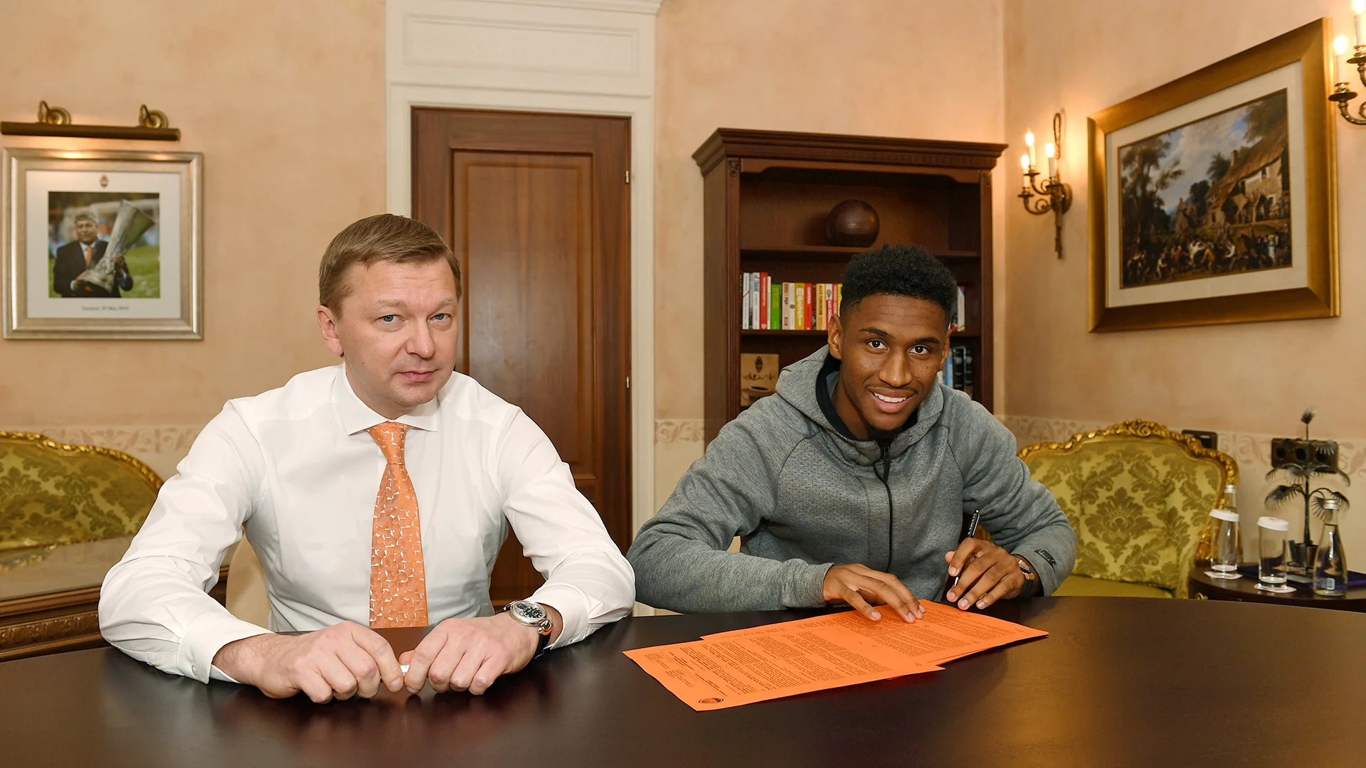 Сергей Палкин и Тете / ФК Шахтер