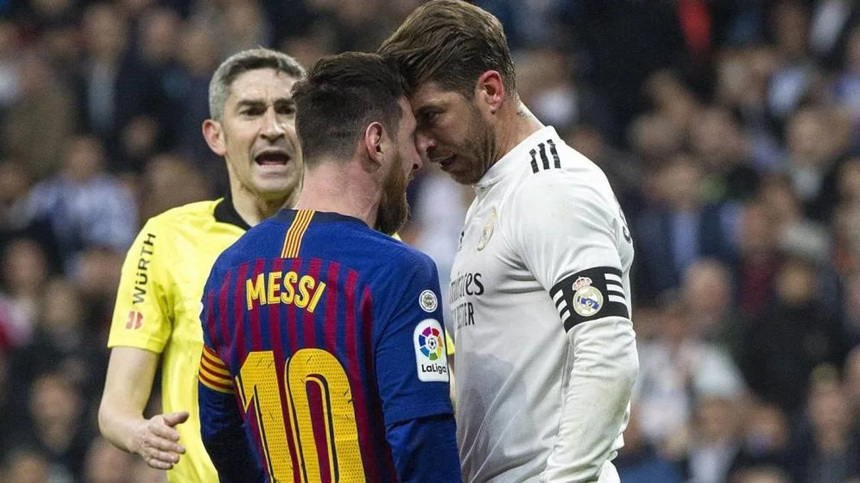 Реал Мадрид – Барселона: Рамос ударил Месси