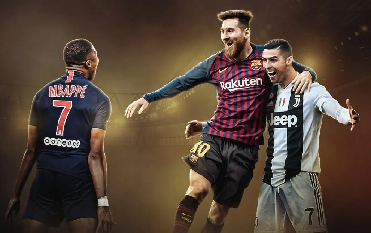 Мессі, Роналду та Мбаппе / B/R