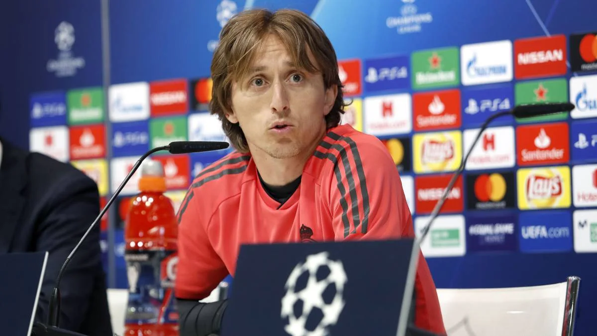 Лука Модрич / Фото УЕФА