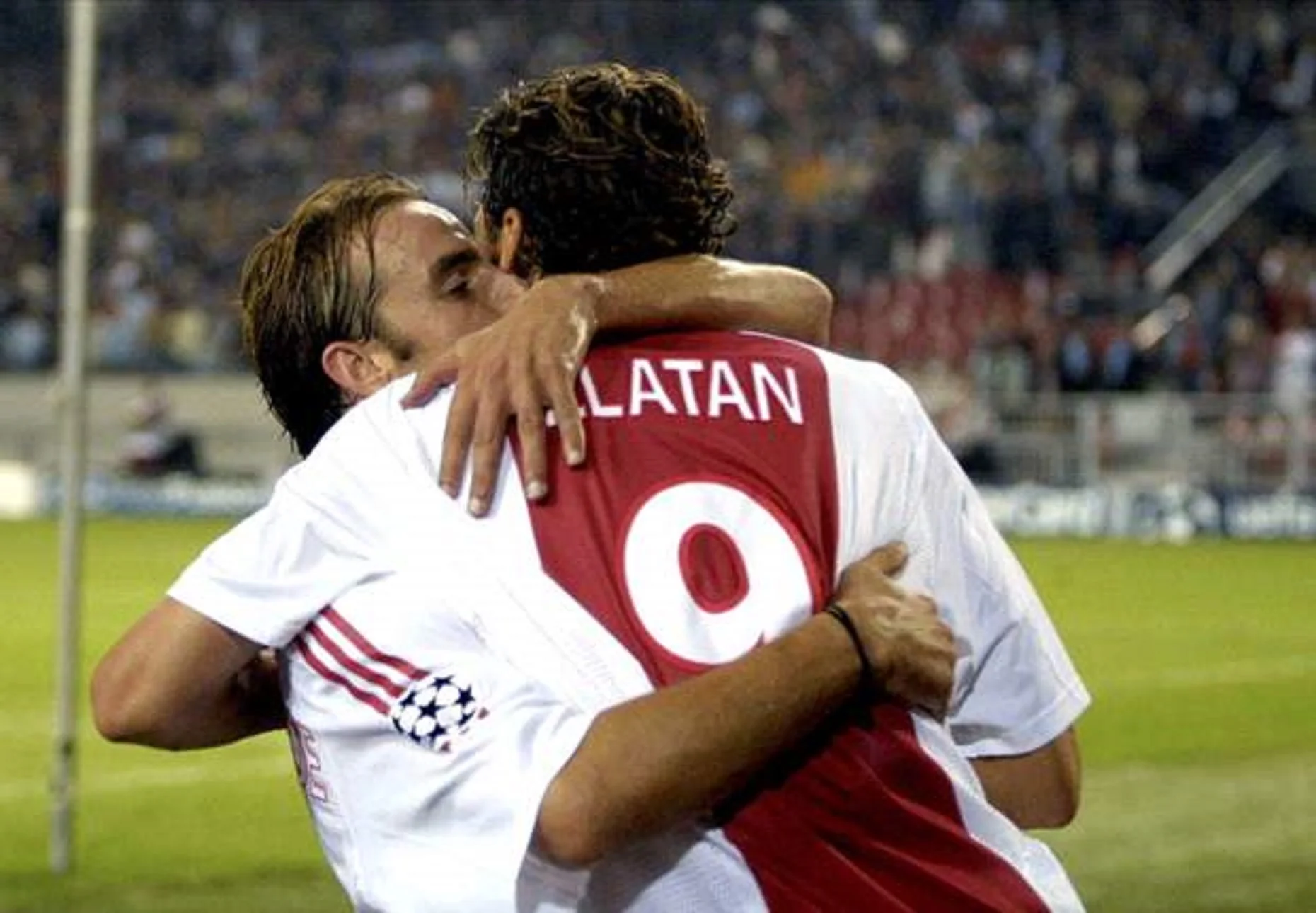 Энди ван дер Мейде и Златан Ибрагимович / Фото ФК Аякс