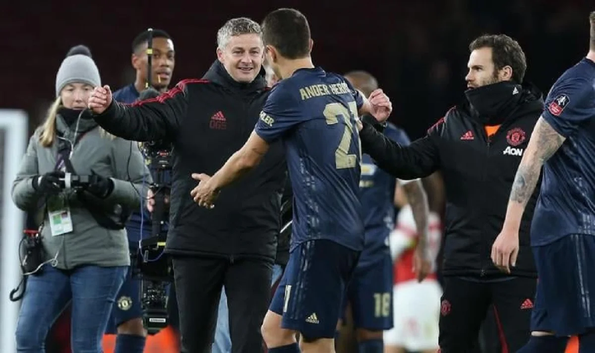 Уле Гуннар Сульшер и Андер Эррера / Соцсети