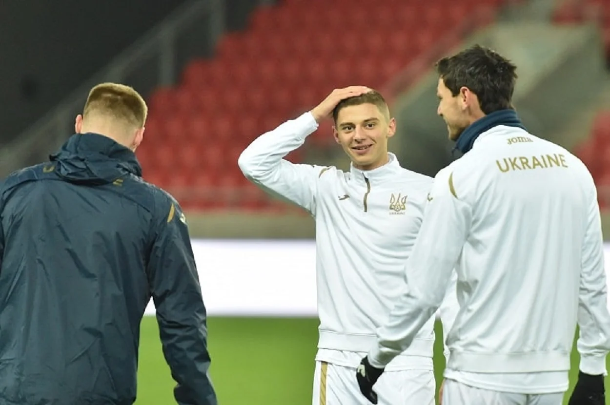 Средний возраст игроков сборной Украины 25,3 года