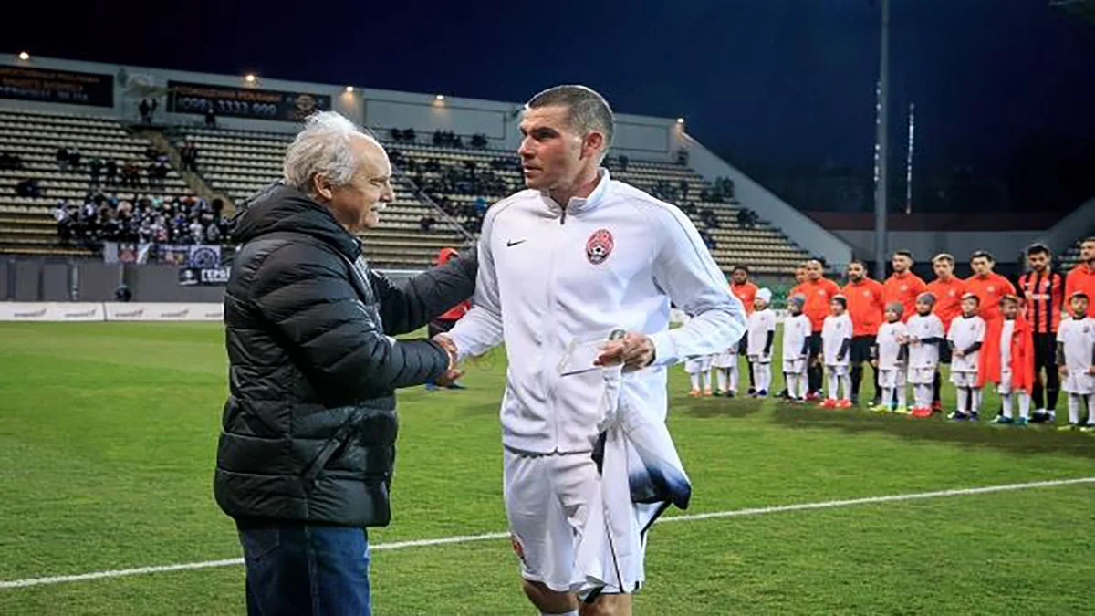 Чечер провел 400 матчей в УПЛ / zarya-lugansk.com