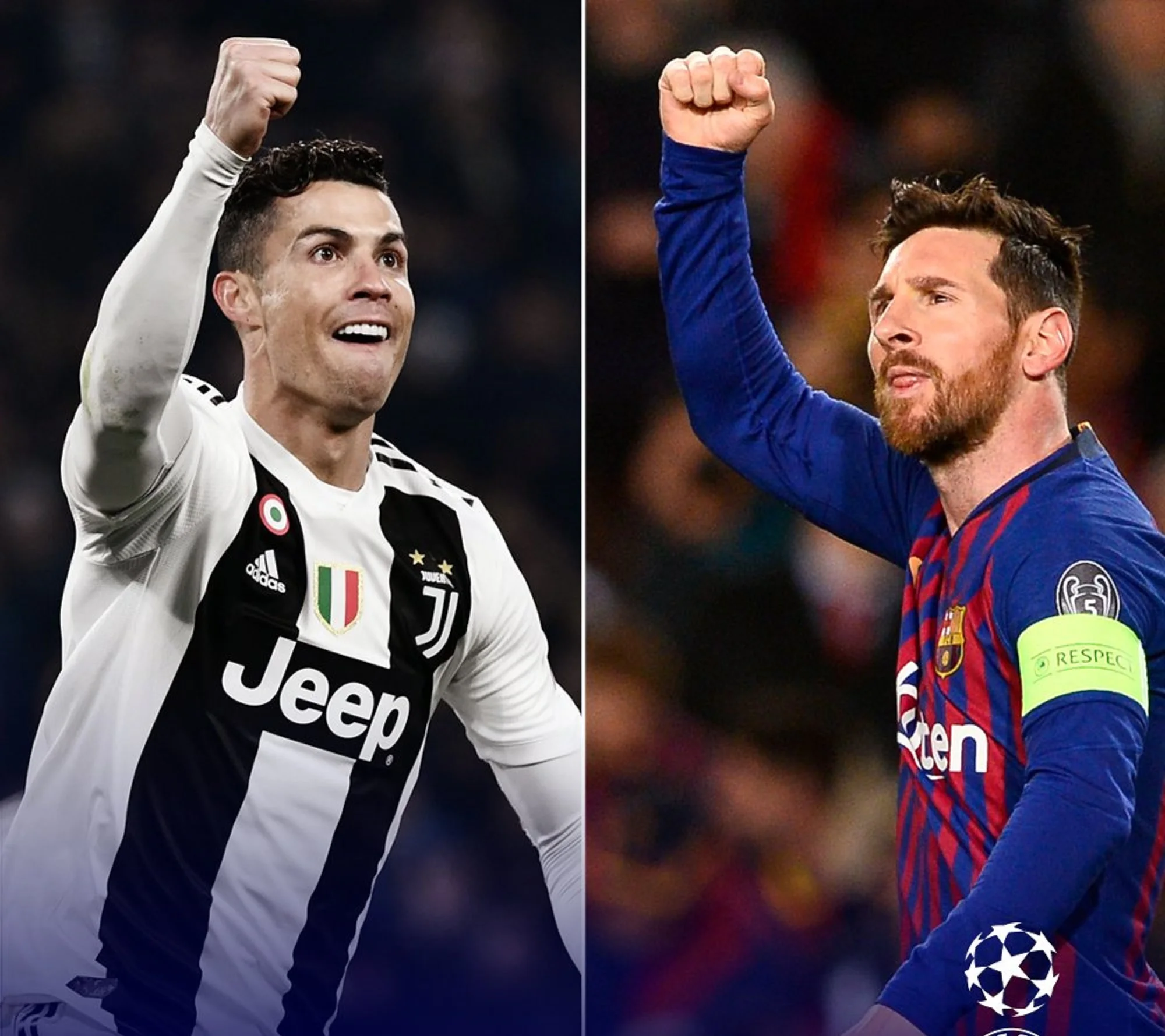 Мессі та Роналду продовжують домінувати