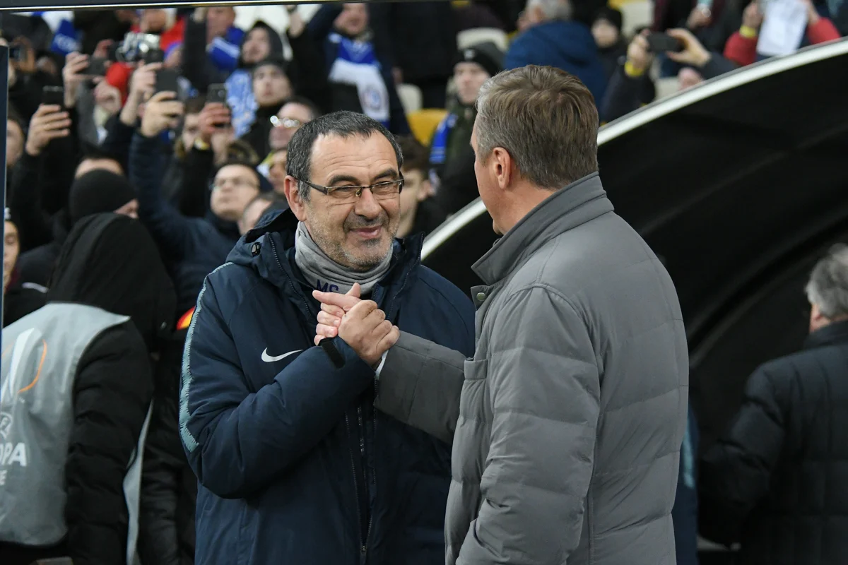 Хацкевич полностью проиграл Сарри тренерскую дуэль