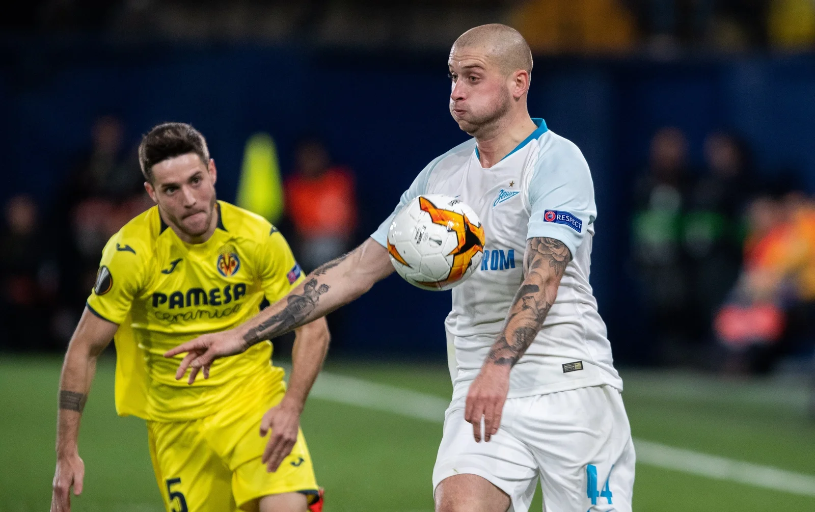 Ракицький не найкращим чином зіграв проти Вільяреала / фото: ФК Зеніт