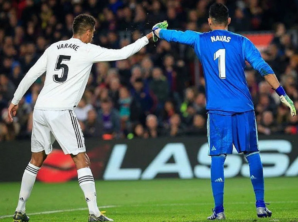 Варан и Навас / фото: ФК Реал