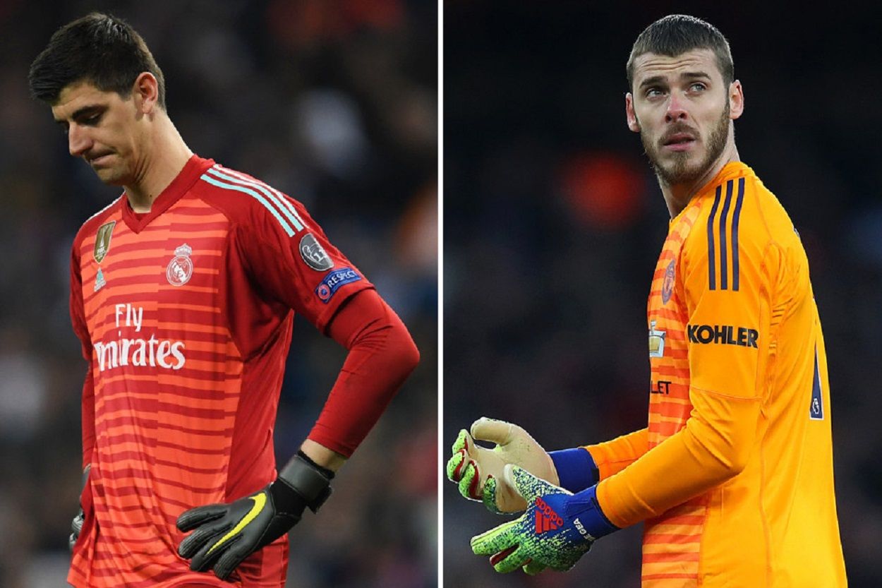Куртуа и Де Хеа / фото: The Sun