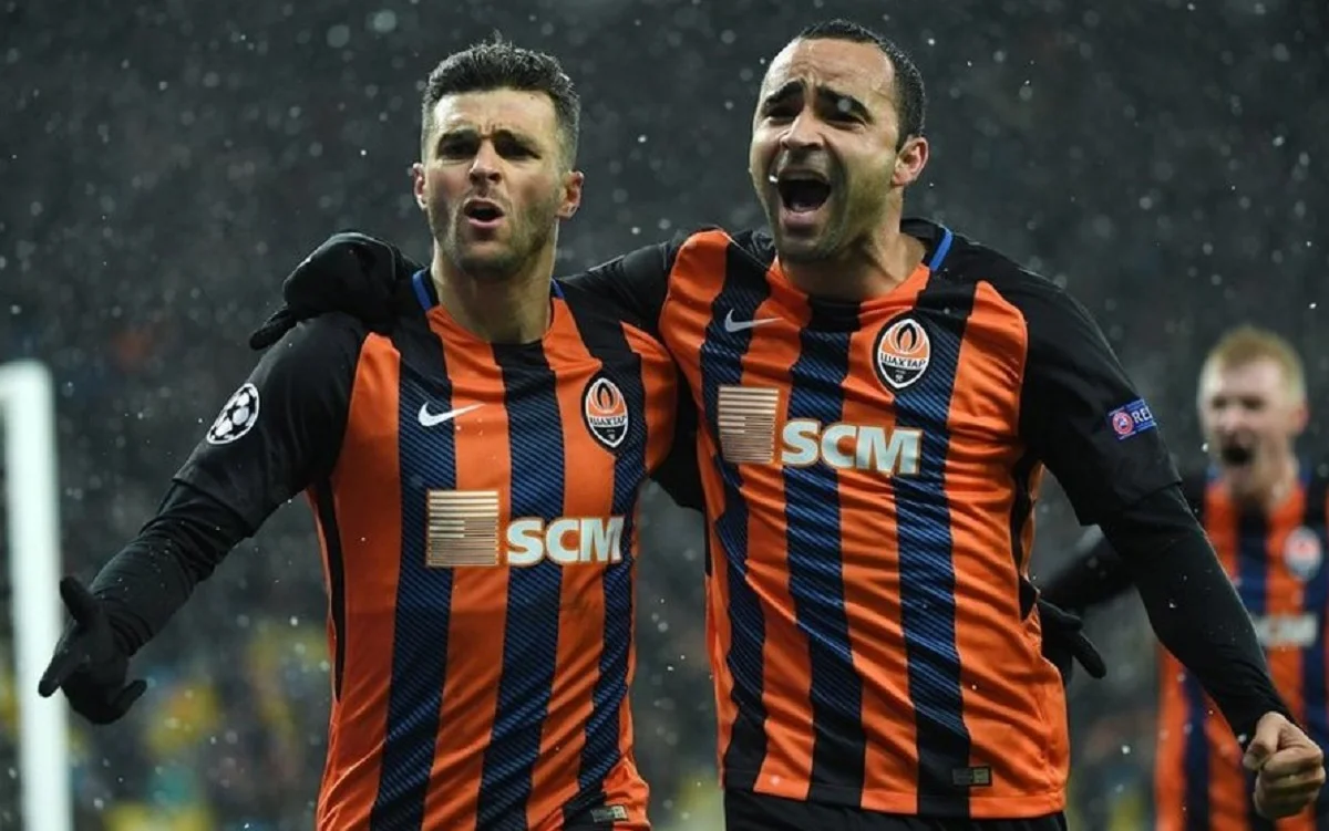 Жуніор Мораєс та Ісмаїлі / Фото ФК Шахтар