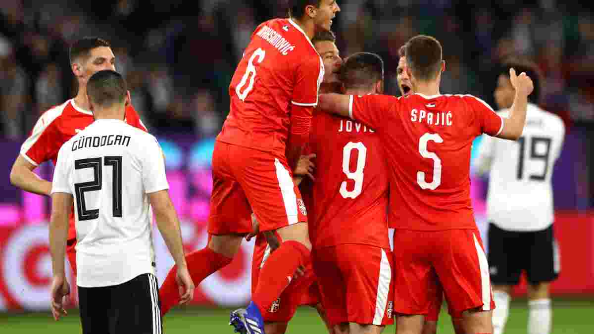 Германия – Сербия – 1:1 – видео голов и обзор матча