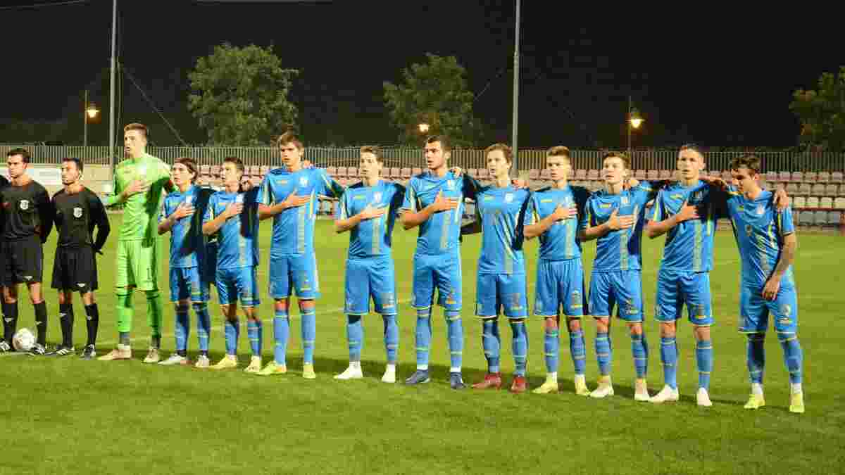 Украина U-18 крупно уступила Болгарии U-18 в товарищеском матче