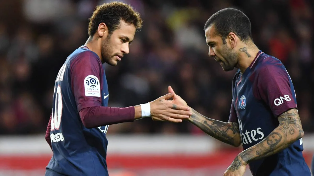 Неймар і Дані Алвес / AFP