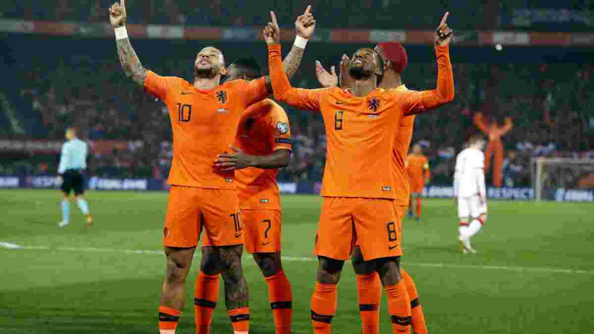 Евро-2020, квалификация: Хорватия вырвала победу над Азербайджаном, Нидерланды разгромили Беларусь