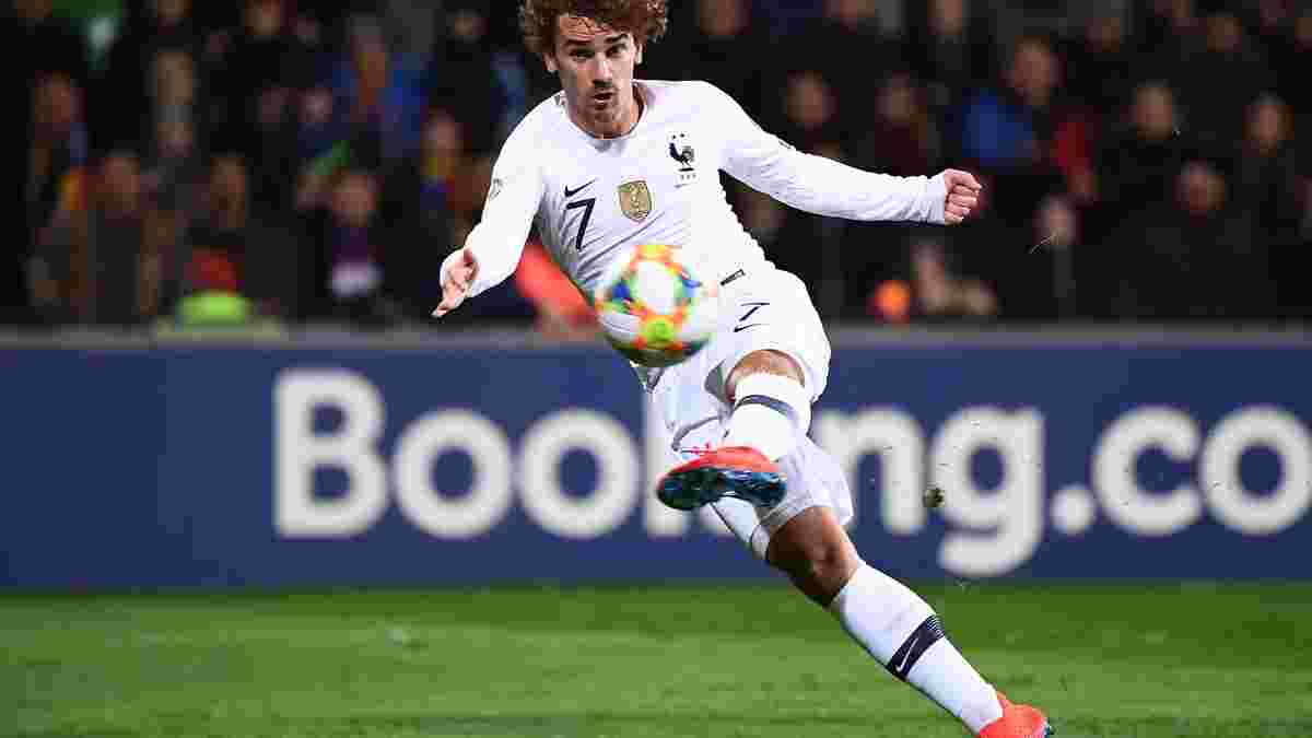 Погба шедевральным ассистом помог Гризманну забить первый гол сборной Франции в отборе на Евро-2020