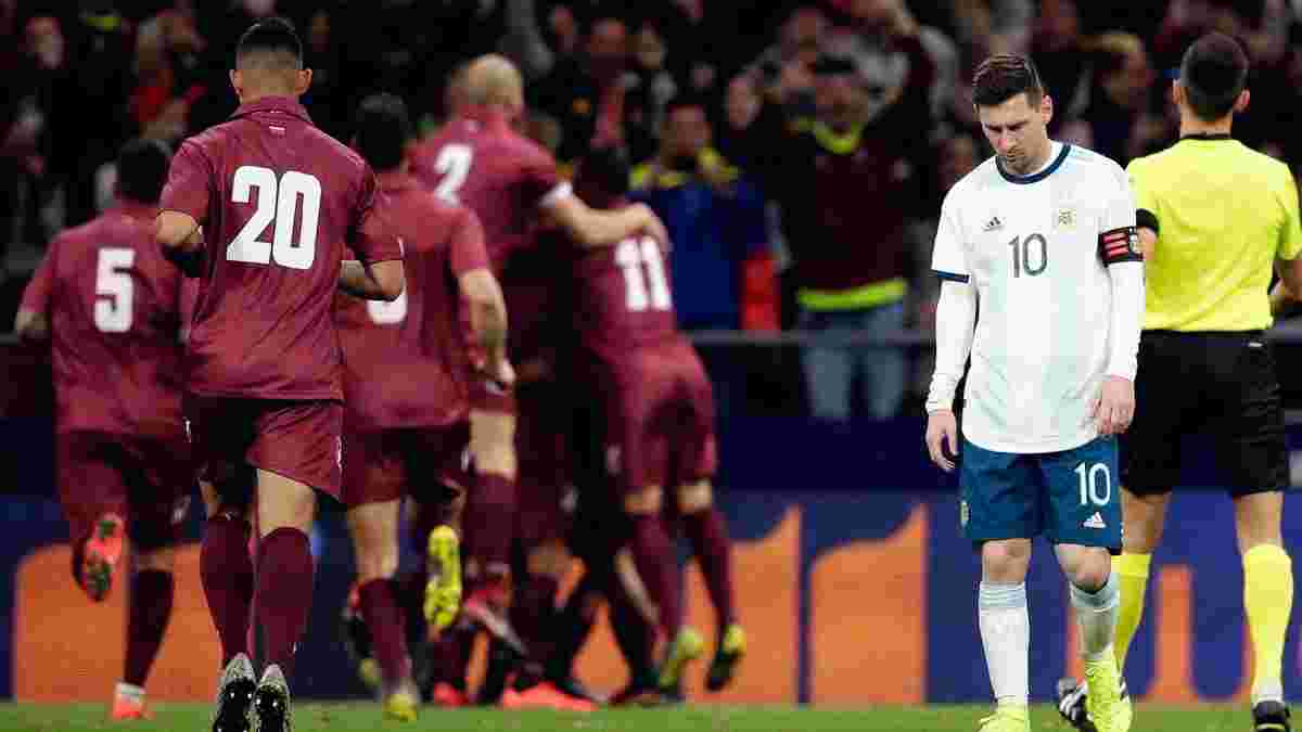 Аргентина – Венесуэла – 1:3 – видео голов и обзор матча