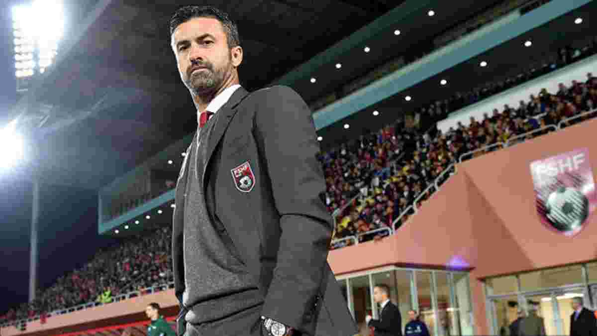 Пануччі звільнили з посади головного тренера збірної Албанії