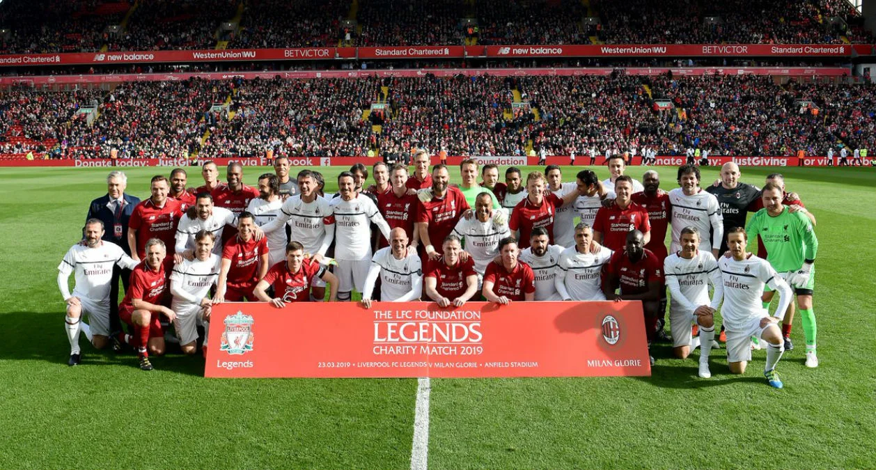 Матч легенд Ливерпуля и Милана / ФК Ливерпуль