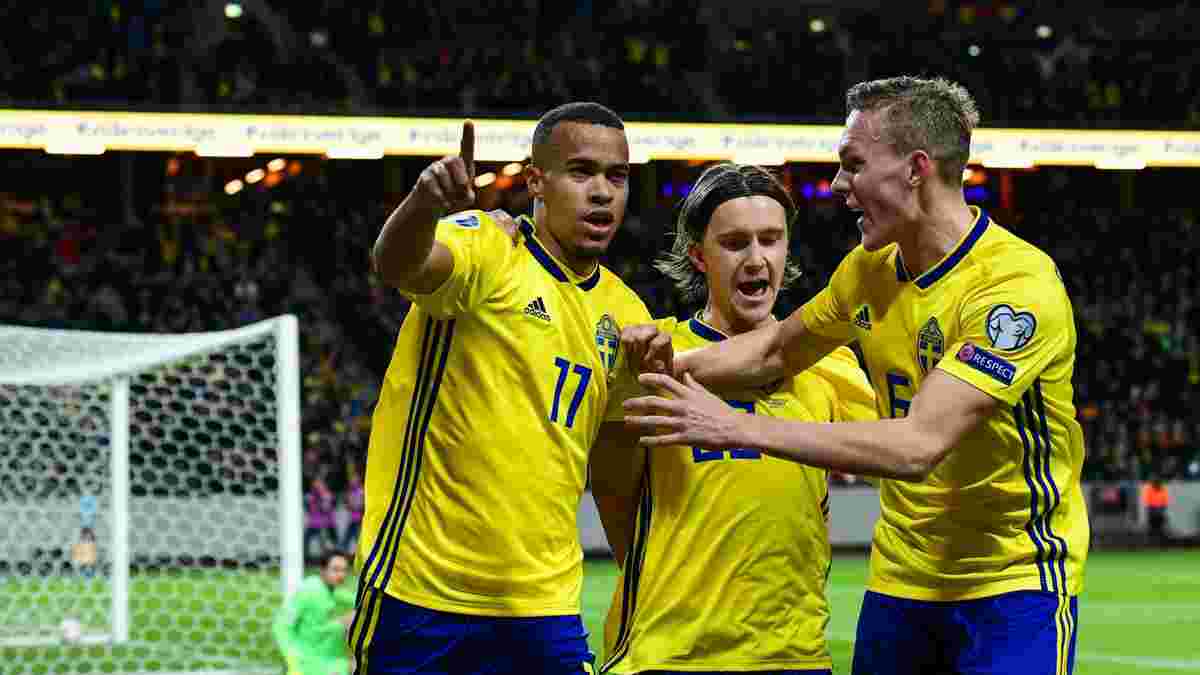 Швеція –​​​​​​​ Румунія –​​​​​​​ 2:1 –​​​​​​​ відео голів та огляд матчу