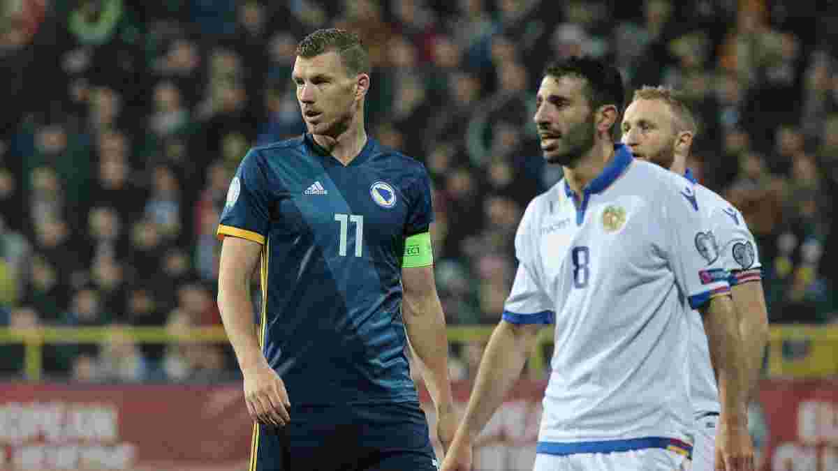 Босния и Герцеговина – Армения – 2:1 – видео голов и обзор матча