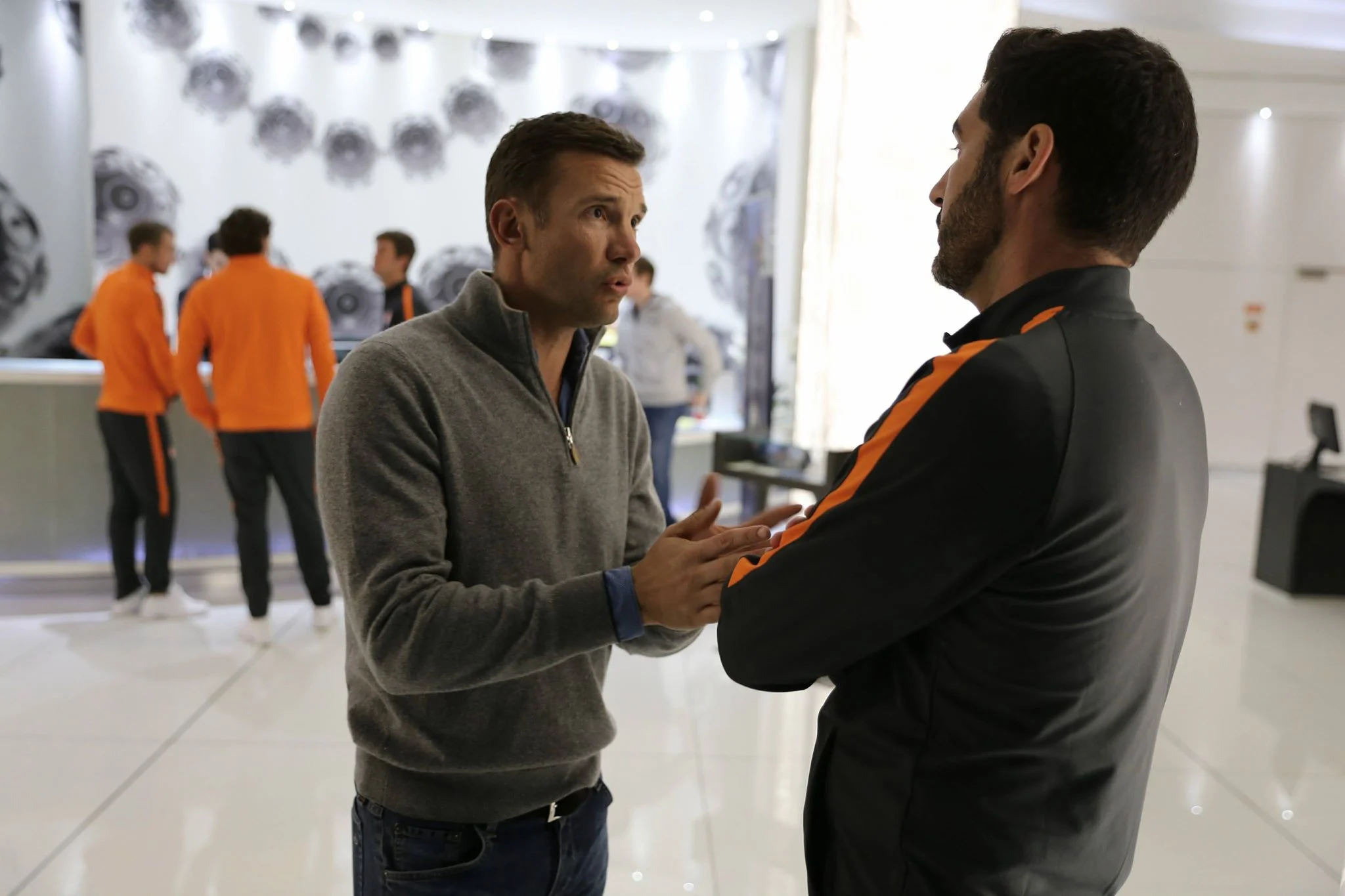 Шевченко і Фонсека / фото: 1927. kiev.ua