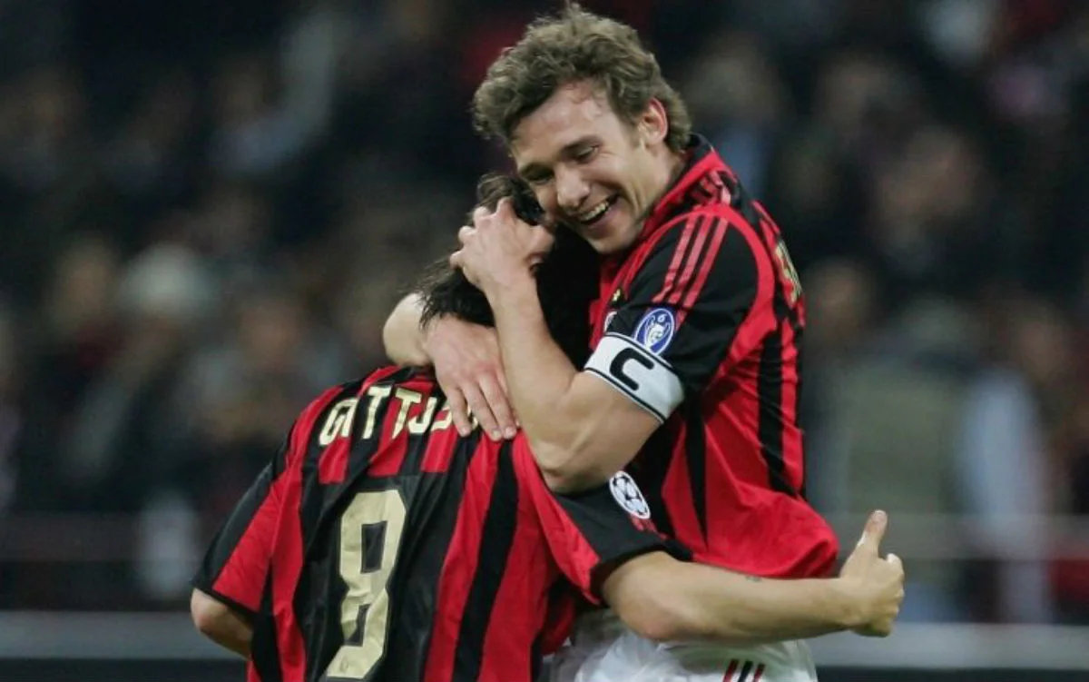 Дженнаро Гаттузо та Андрій Шевченко / Sky Sport