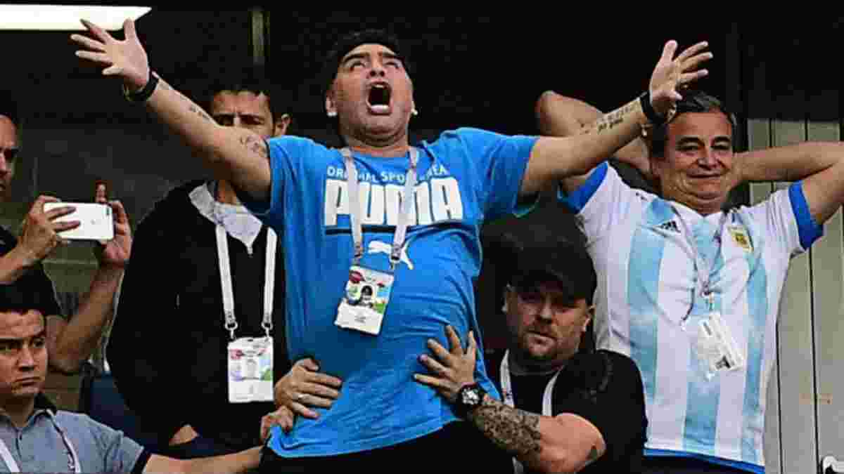 "Они не заслуживают надевать футболку сборной Аргентины", – Марадона резко высказался в адрес игроков "альбиселестес"
