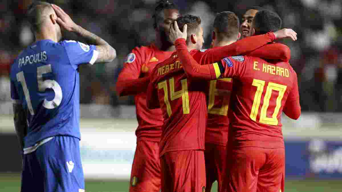 Кіпр – Бельгія – 0:2 – відео голів та огляд матчу