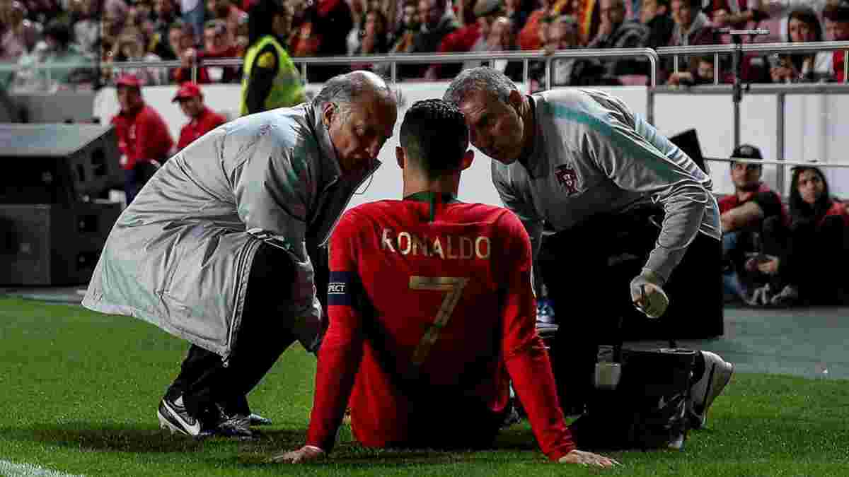 Португалія – Сербія: Роналду отримав пошкодження та покинув поле