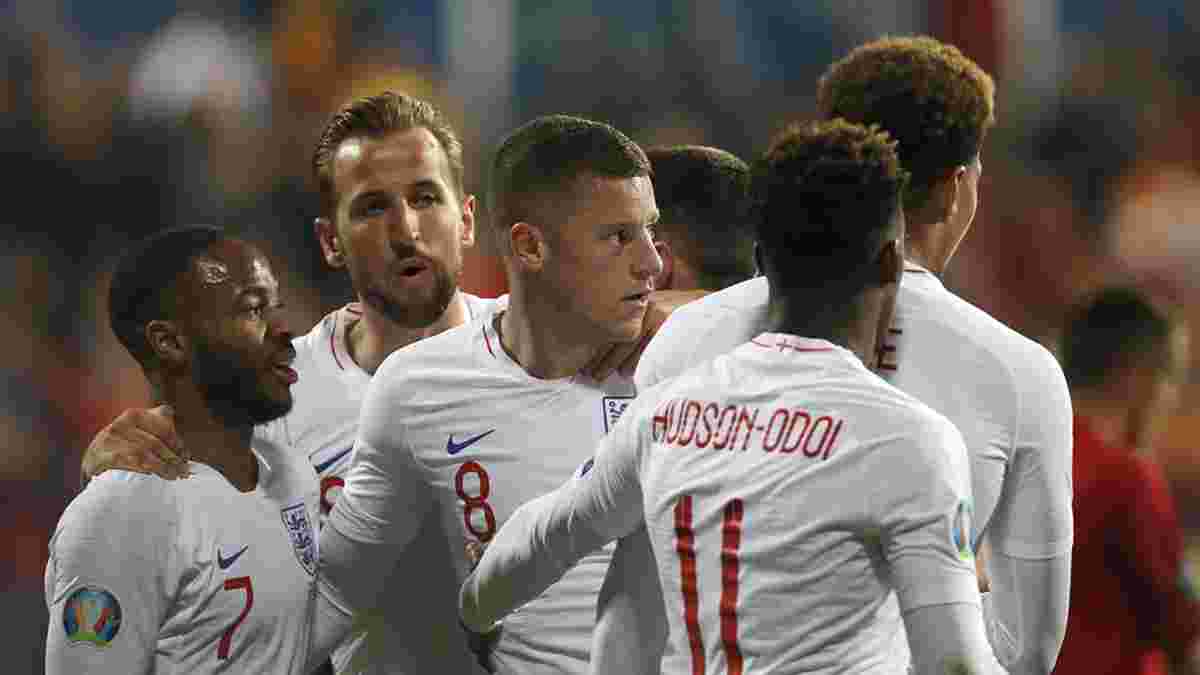 Чорногорія – Англія – 1:5 – відео голів та огляд матчу