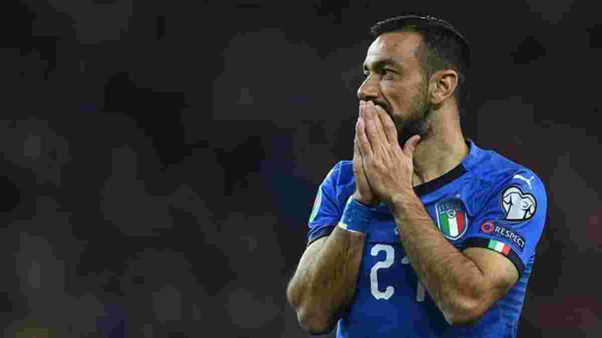 Квальярелла став найстаршим автором гола в історії збірної Італії