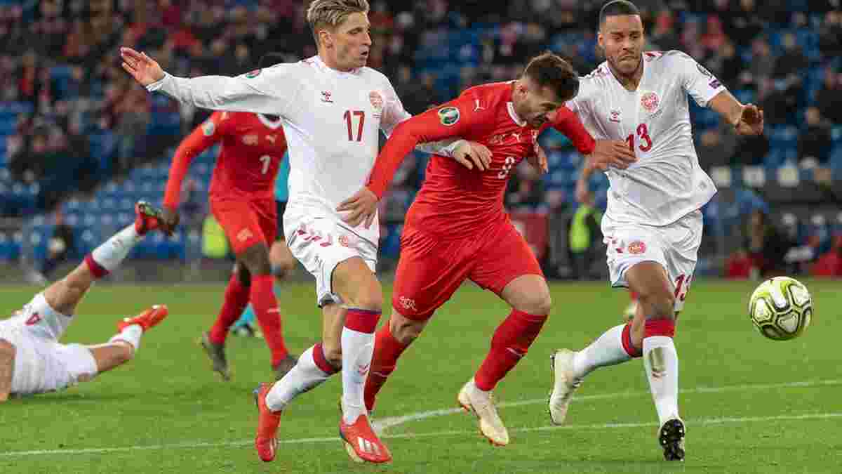 Швейцарія – Данія – 3:3 – відео голів та огляд матчу