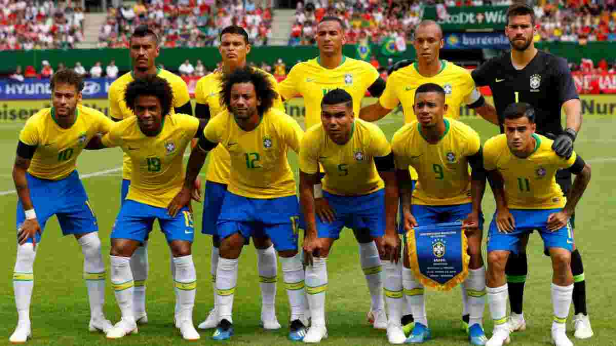 Збірна Бразилії вперше за 69 років зіграє у білій формі 