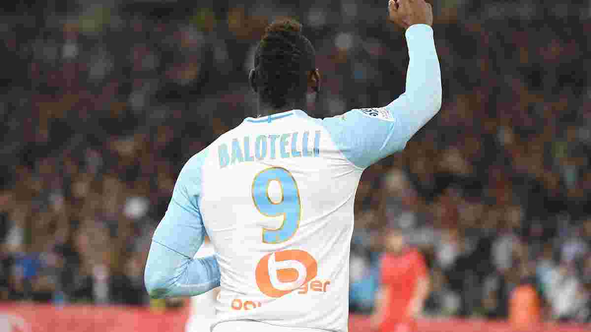 Балотелли забил в каждом из 5 первых матчей за Марсель в Лиге 1 – такого не было 50 лет