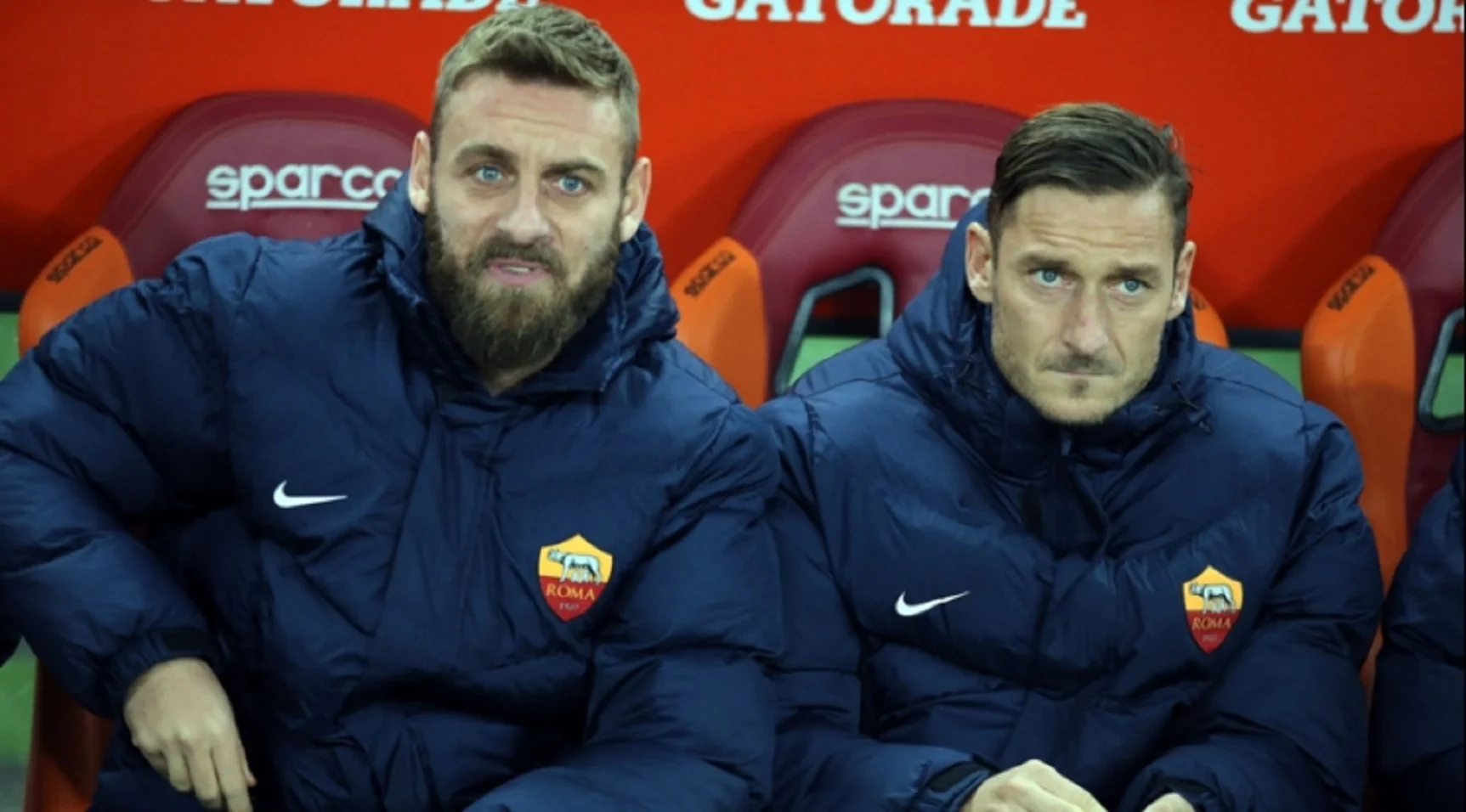 Даніеле Де Россі та Франческо Тотті / Фото ФК Рома