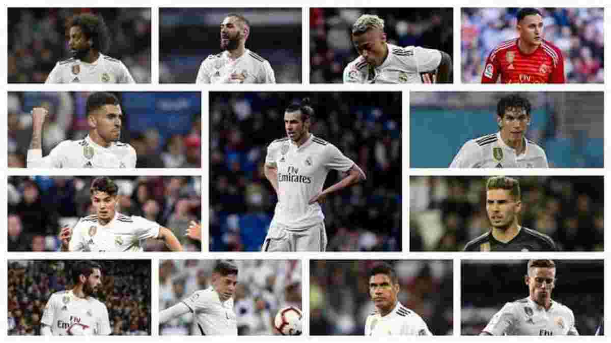 13 игроков Реала рискуют покинуть команду – как выглядит ситуация каждого из "черного списка"