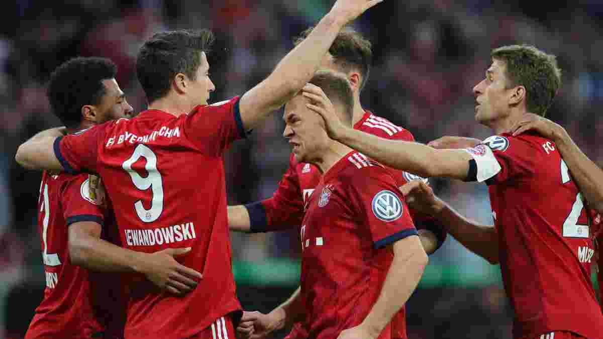 Кубок Німеччини: Баварія у феєричному матчі з 9-ма голами перестріляла Хайденхайм, Вердер здолав Шальке з Коноплянкою