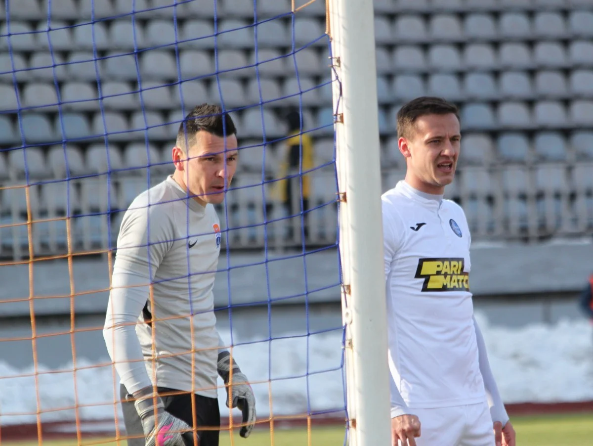 Максим Дегтярьов (праворуч) / ФК Олімпік