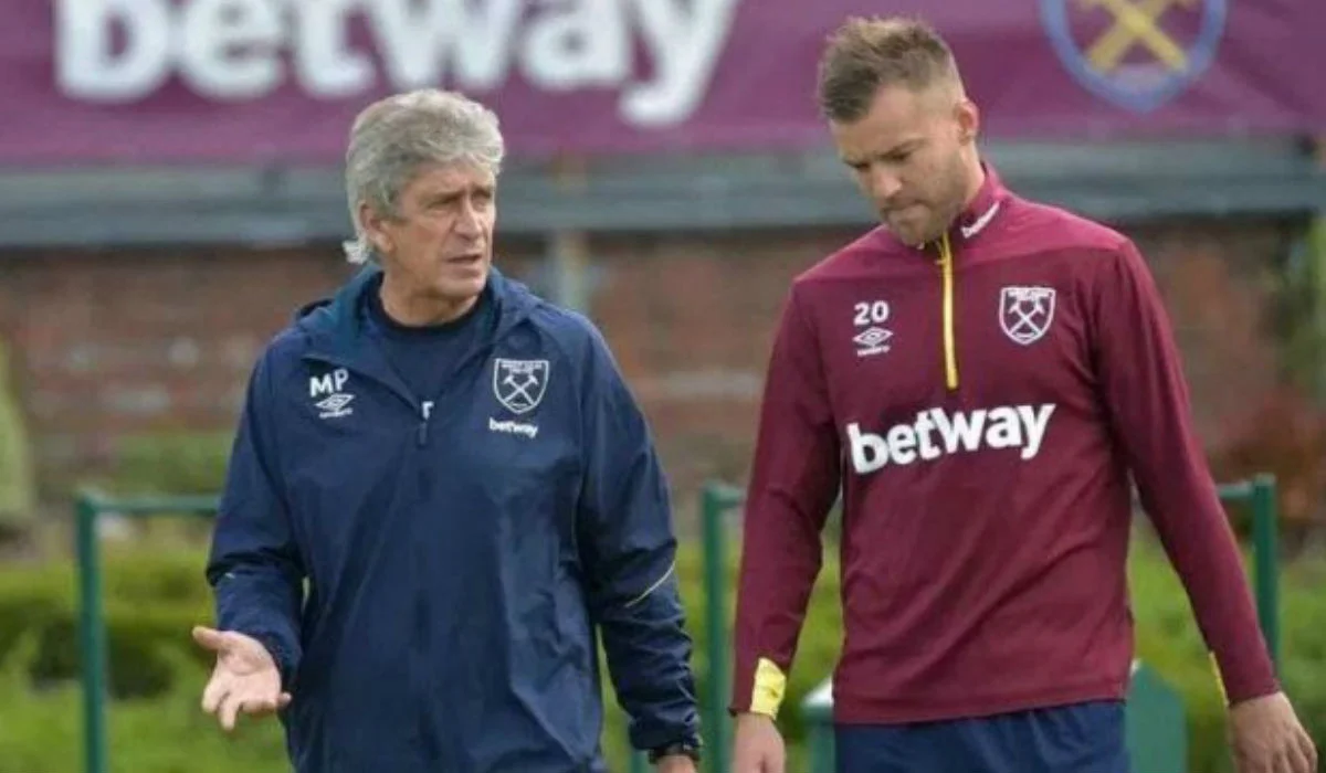 Мануэль Пеллегрини и Андрей Ярмоленко