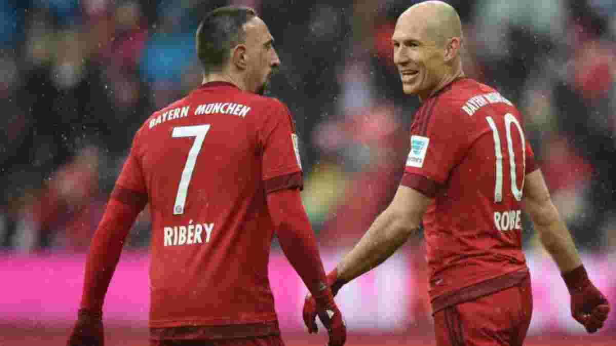 Баварія проведе Рібері та Роббену прощальний матч