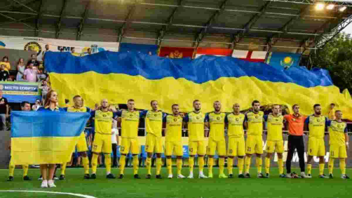 Голкіпер, який у 2015 році був помічений у складі "ЛНР", зіграв за збірну України з міні-футболу