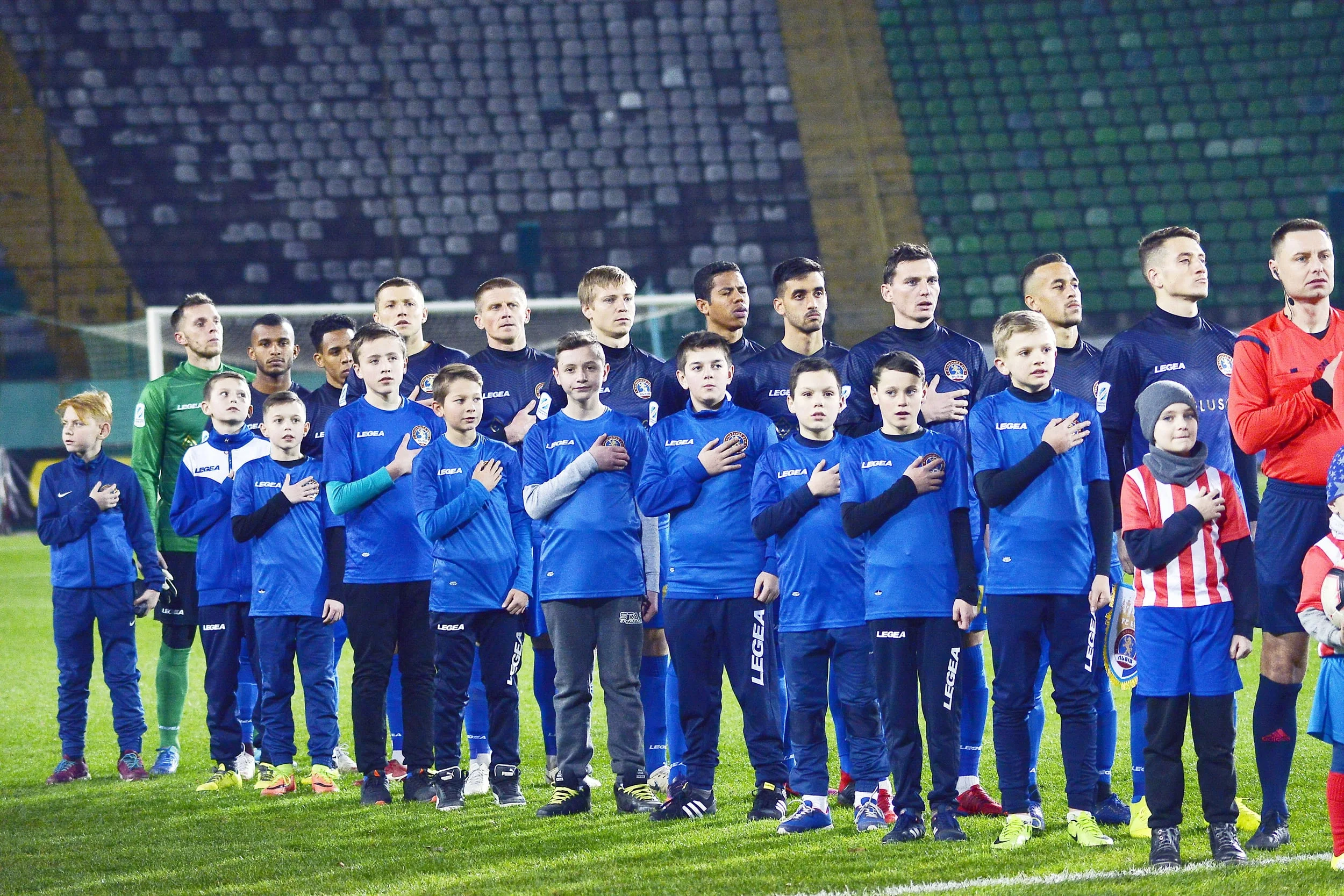 Состав Львова / фото: клубной пресс-службы львовян