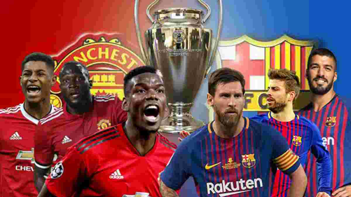 Манчестер Юнайтед – Барселона: анонс матчу Ліги чемпіонів